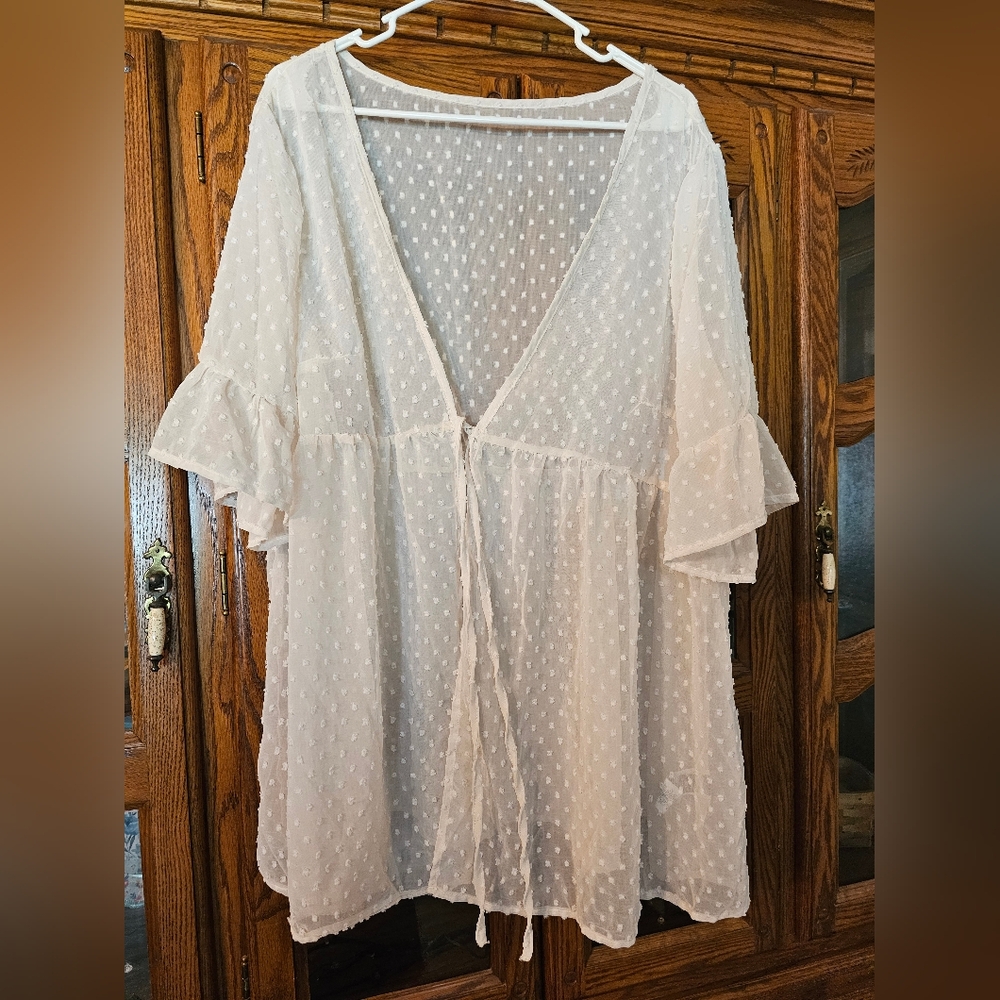 Womens Lightweight Cardigan/cover-up 2x